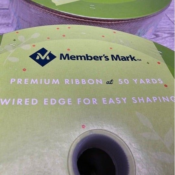 Member's Mark "Hello Spring" 2 1/2" x 50 YDS *BRAND NEW* Lot of 2 Rolls - Picture 3 of 4